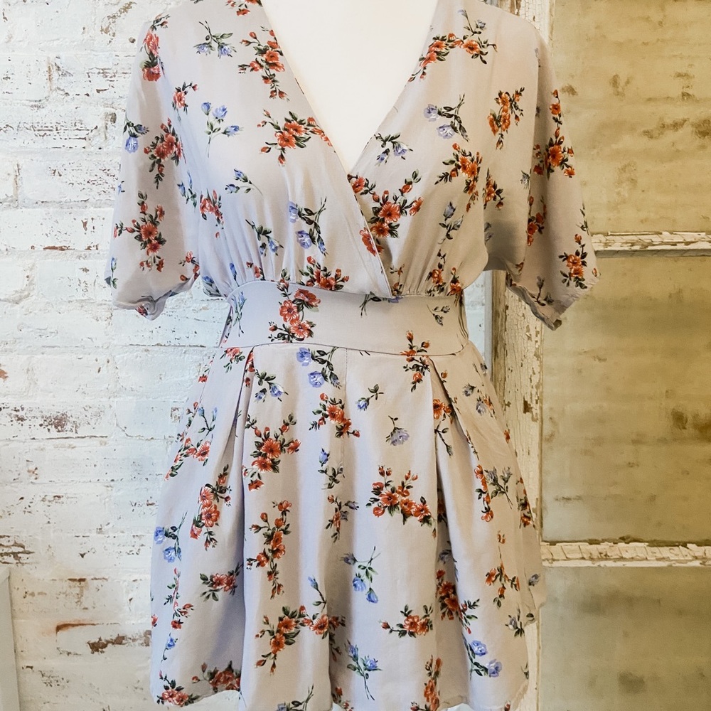 Bae Vely Spring Floral Romper